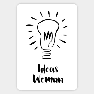 Ideas Woman Sticker